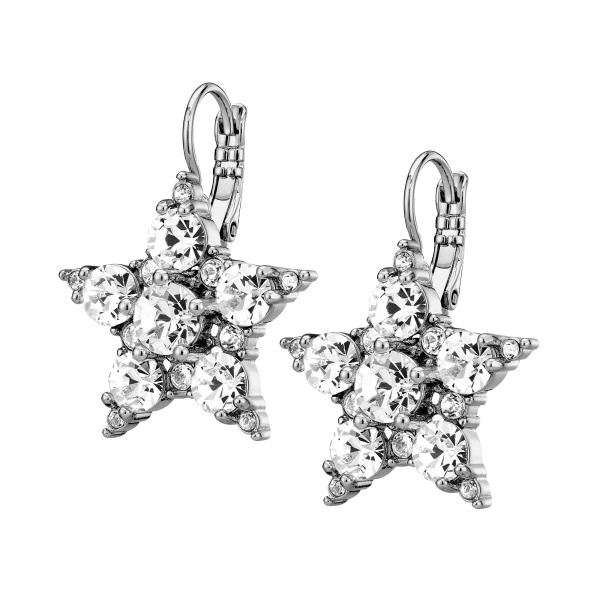 Dyrberg Kern Libra Silver Earrings - Crystal